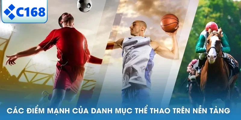 Các điểm mạnh của danh mục thể thao trên nền tảng